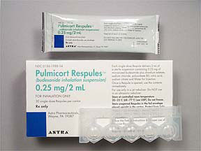 BUDESONIDE 25 MG 2ML SUSPENSION 0186198804