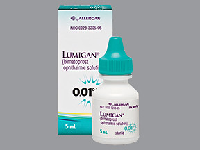 BIMATOPROST 1 MG ML SOLUTION DROPS 0023320505