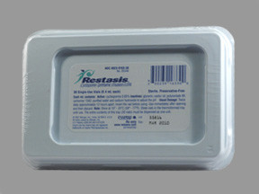 RESTASIS 005 PERCENT 04 ML SOLUTION 0023916330