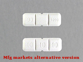 BUSPIRONE HYDROCHLORIDE 30 MG TABLET 0093520005