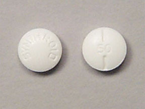 LEVOTHYROXINE SODIUM 50 MCG TABLET 0074455211
