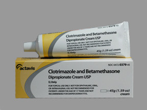 CLOTRIMAZOLE AND BETAMETHASONE DIPROPIONATE 5 MG G 10 MG G CREAM 0472037945