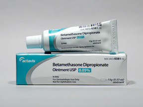 BETAMETHASONE DIPROPIONATE 5 MG G OINTMENT 0472038115
