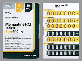 MEMANTINE HYDROCHLORIDE KIT 0591390087