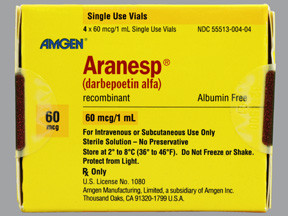 DARBEPOETIN ALFA 60 UG ML SOLUTION 5551300404