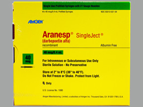 DARBEPOETIN ALFA 40 UG 4ML INJECTION 5551302104