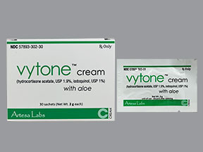 HYDROCORTISONE ACETATE IODOQUINOL 19 MG G 10 MG G CREAM 5789330230