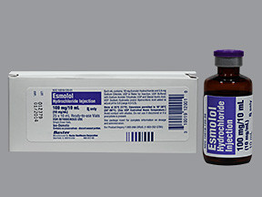 ESMOLOL HYDROCHLORIDE 10 MG ML INJECTION 1001912001