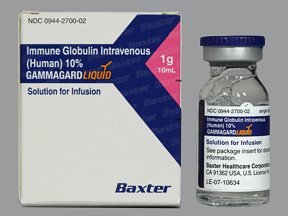 IMMUNE GLOBULIN INFUSION HUMAN 100 MG ML INJECTION 0944270002
