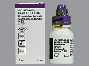 BRIMONIDINE TARTRATE 2 MG ML SOLUTION DROPS 2420841105