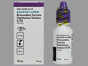 BRIMONIDINE TARTRATE 2 MG ML SOLUTION DROPS 2420841115
