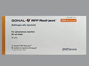 FOLLITROPIN 300 IU 5ML INJECTION 4408711151