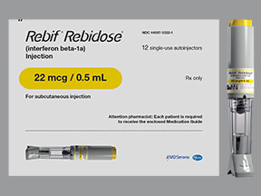 INTERFERON BETA 1A 22 UG 5ML INJECTION 4408733221