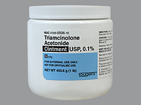 TRIAMCINOLONE ACETONIDE 1 MG G OINTMENT 0168000616
