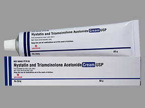 NYSTATIN TRIAMCINOLONE TOPICAL 100000 U 1 MG GM 60 GM CREAM 6846231465