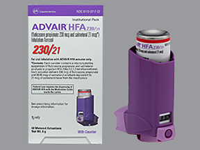 FLUTICASONE SALMETEROL HFA 230 MCG 21 MCG INHALER 0173071722