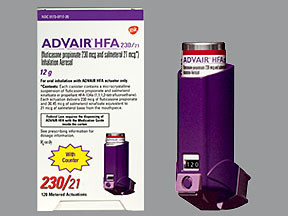 FLUTICASONE SALMETEROL HFA 45 MCG 21 MCG INHALER 0173071720