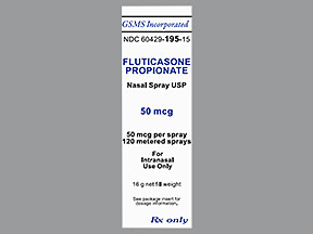 FLUTICASONE PROPIONATE 50 MCG SPRAY 6042919515