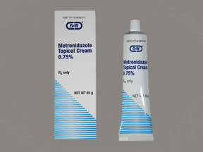 METRONIDAZOLE 75 MG G CREAM 0713063337