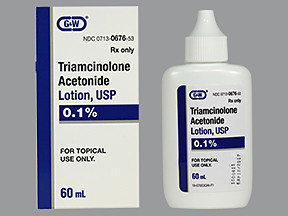 TRIAMCINOLONE ACETONIDE 1 MG ML LOTION 0713067653