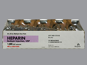 HEPARIN SODIUM 1000 USP U ML INJECTION 0409272003
