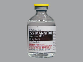 MANNITOL 125 G 50ML INJECTION 0409403101