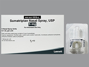 SUMATRIPTAN 5 MG 1ML SPRAY 0527181843