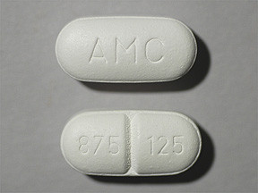 AMOXICILLIN AND CLAVULANATE POTASSIUM 875 MG 125 MG TABLET 6668510010