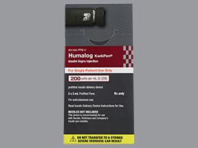 INSULIN LISPRO 200 IU ML INJECTION 0002771227