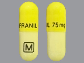 CLOMIPRAMINE HYDROCHLORIDE 75 MG CAPSULE 0406990803