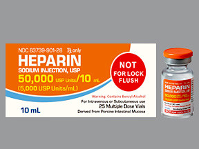 HEPARIN SODIUM 5000 USP U ML INJECTION 6373990128