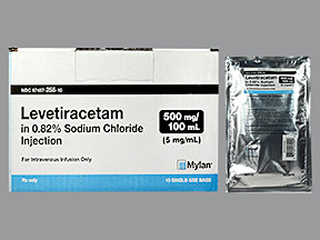LEVETIRACETAM 5 MG ML INJECTION 6745725510