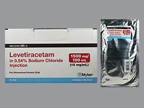 LEVETIRACETAM 15 MG ML INJECTION 6745726610