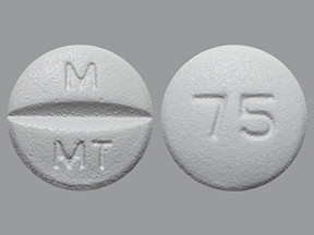 METOPROLOL TARTRATE 75 MG TABLET 0378459401