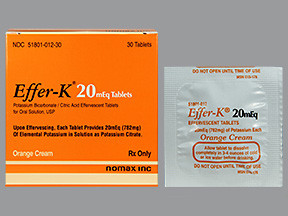 POTASSIUM BICARBONATE 782 MG TABLET 5180101230