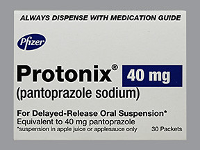 PANTOPRAZOLE SODIUM 40 MG GRANULE 0008084402