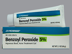 BENZOYL PEROXIDE 5 G 100G GEL 4580221696