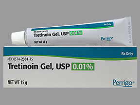 TRETINOIN 001 PERCENT 15 GM GEL 0574230115