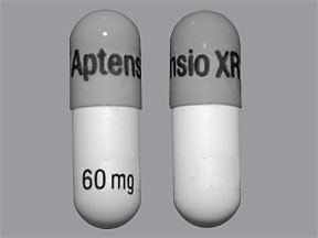METHYLPHENIDATE HYDROCHLORIDE 60 MG CAPSULE 4285840745