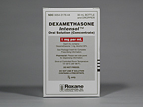 DEXAMETHASONE 1MG ML SOLUTION 0054317644