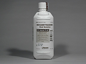 DEXAMETHASONE 5 MG 5ML SOLUTION 0054317763