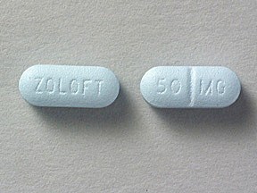 SERTRALINE HYDROCHLORIDE 50 MG TABLET 0049490030