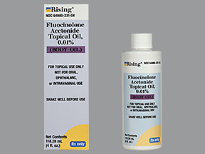 FLUOCINOLONE ACETONIDE 11 MG ML OIL 6498033104