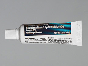 TERBINAFINE HYDROCHLORIDE 1 G 100G CREAM 5167220801