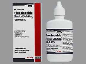 FLUOCINONIDE TOPICAL 005 PERCENT 60 ML SOLUTION 5167212734