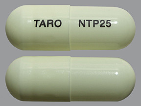 NORTRIPTYLINE HYDROCHLORIDE 25 MG CAPSULE 5167240022