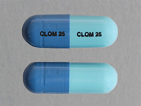 CLOMIPRAMINE HYDROCHLORIDE 25 MG CAPSULE 6808479025