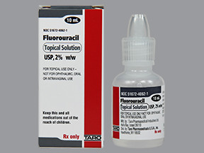 FLUOROURACIL 2 PERCENT 10 ML SOLUTION 5167240621