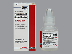 FLUOROURACIL 5 PERCENT 10 ML SOLUTION 5167240631