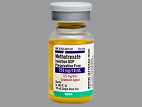 METHOTREXATE 25 MG ML INJECTION 0703367501